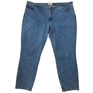 Abercrombie high rise skinny jeans curve love women’s plus size 24 long